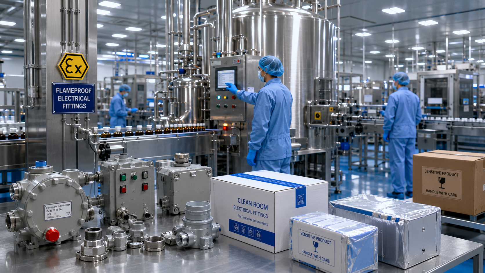 Pharmaceutical and chemical processing facility